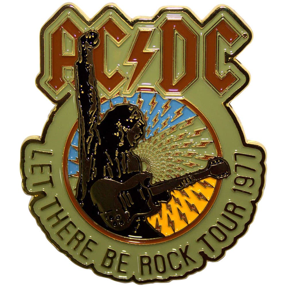 Odznak AC/DC - Let There Be Rock Tour '77
