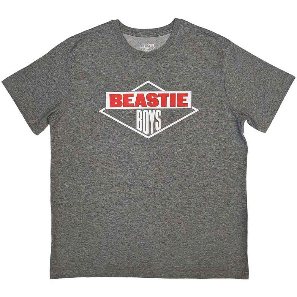 Tričko Beastie Boys - Logo, Unisex,Šedá,M