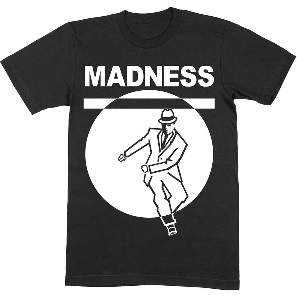 Tričko MADNESS - Dancing Man, Unisex,Čierna,L