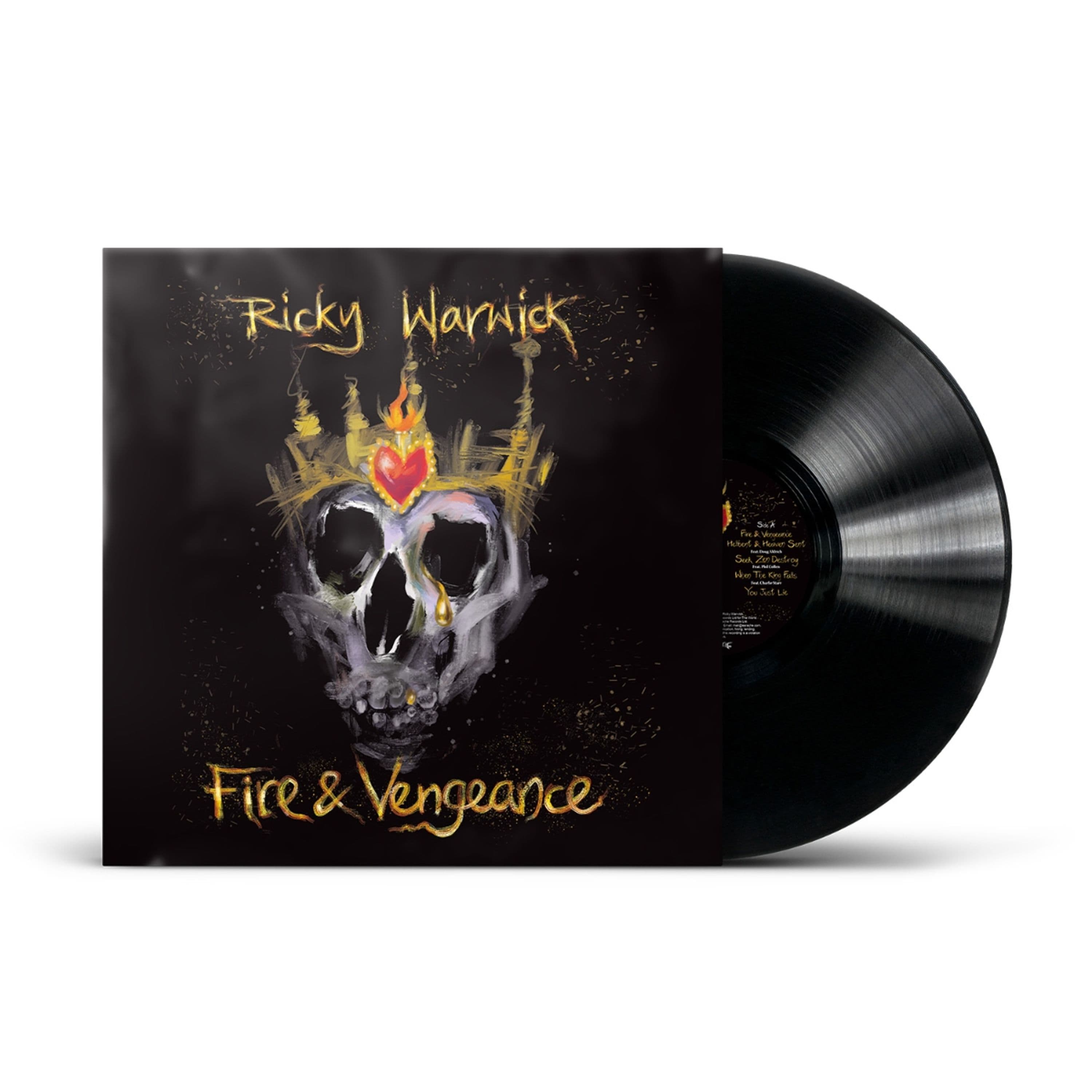Vinyl Ricky Warwick - FIRE & VENGEANCE