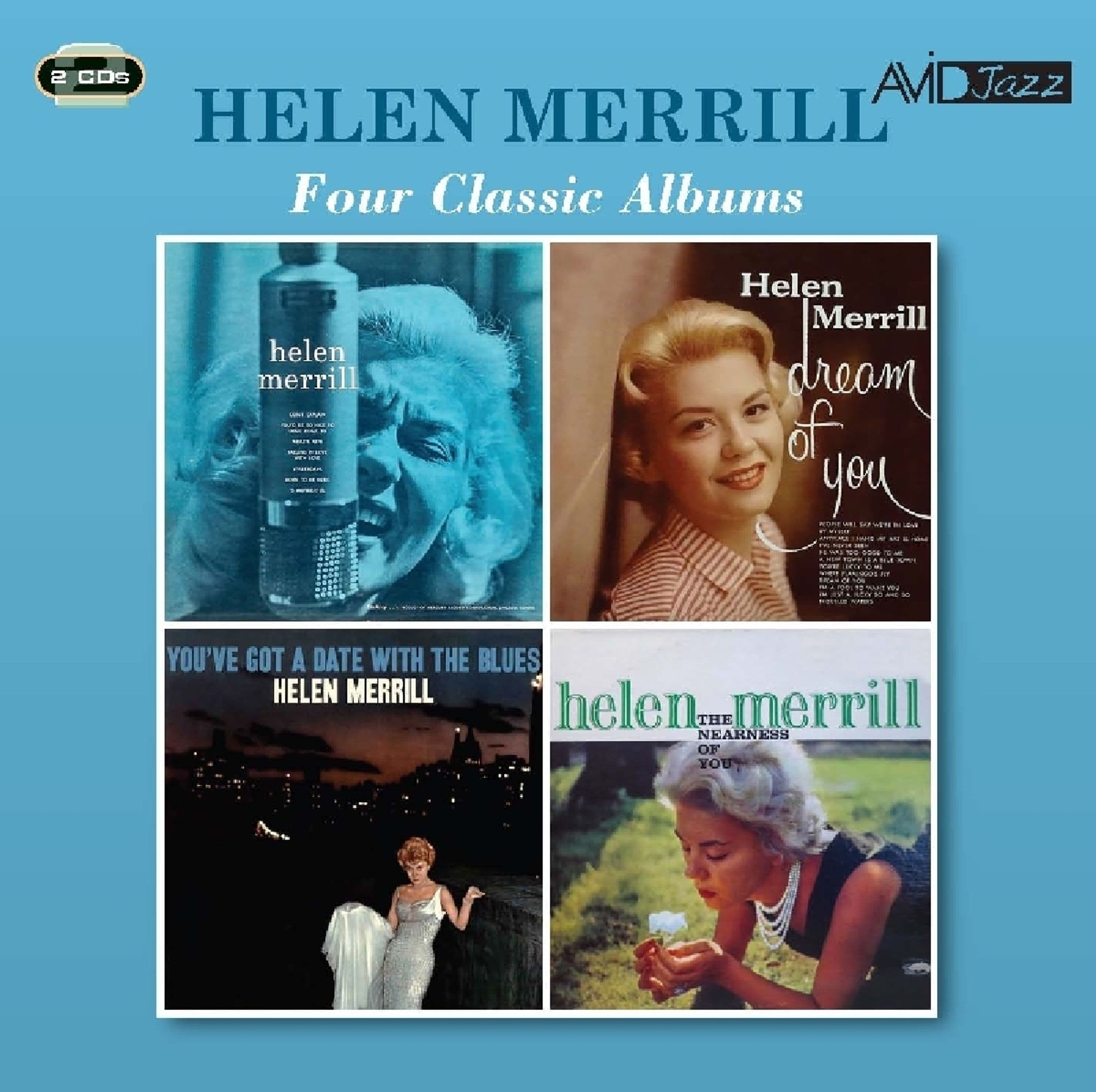 CD Helen Merrill - FOUR CLASSIC ALBUMS