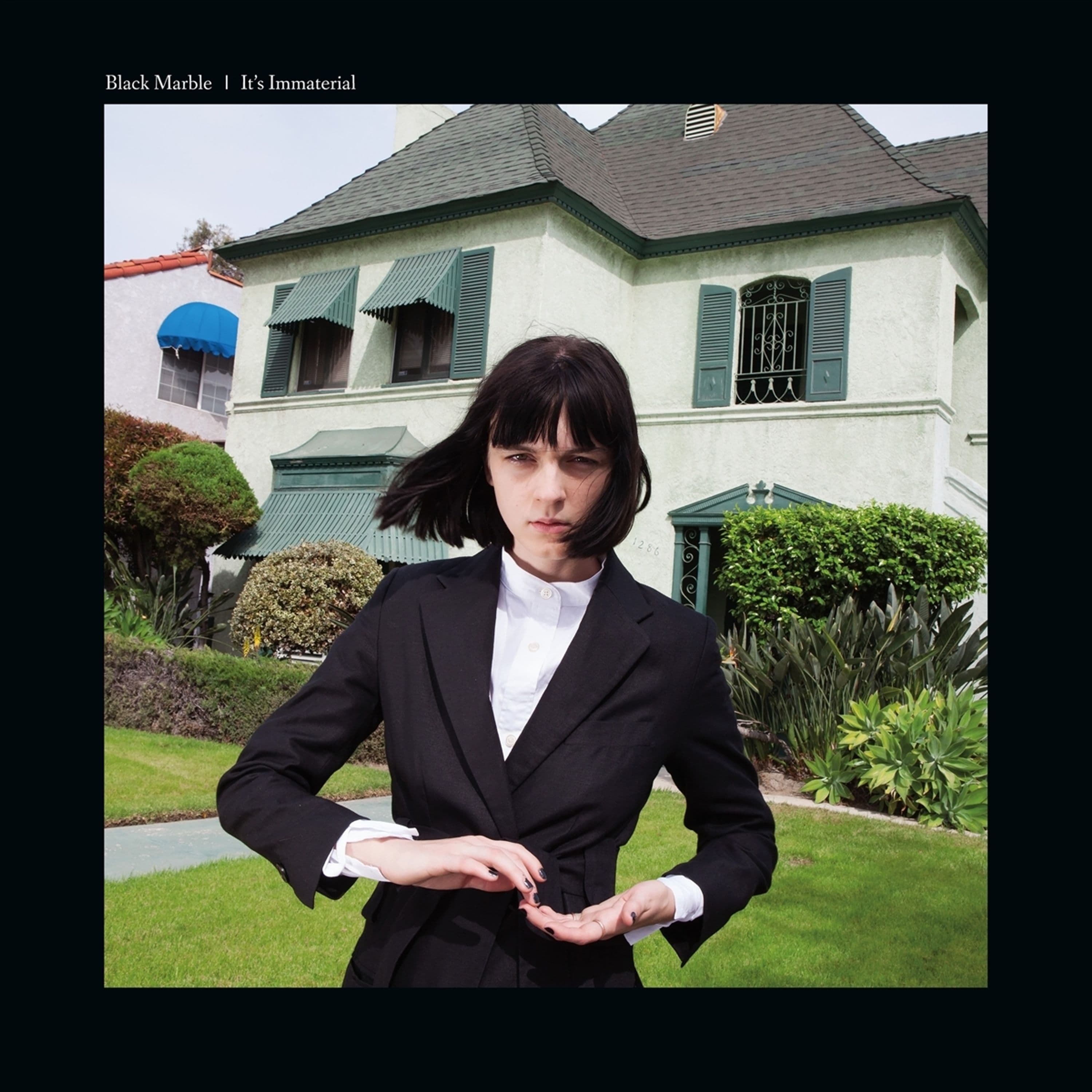 Vinyl Black Marble - IT'S IMMATERIAL