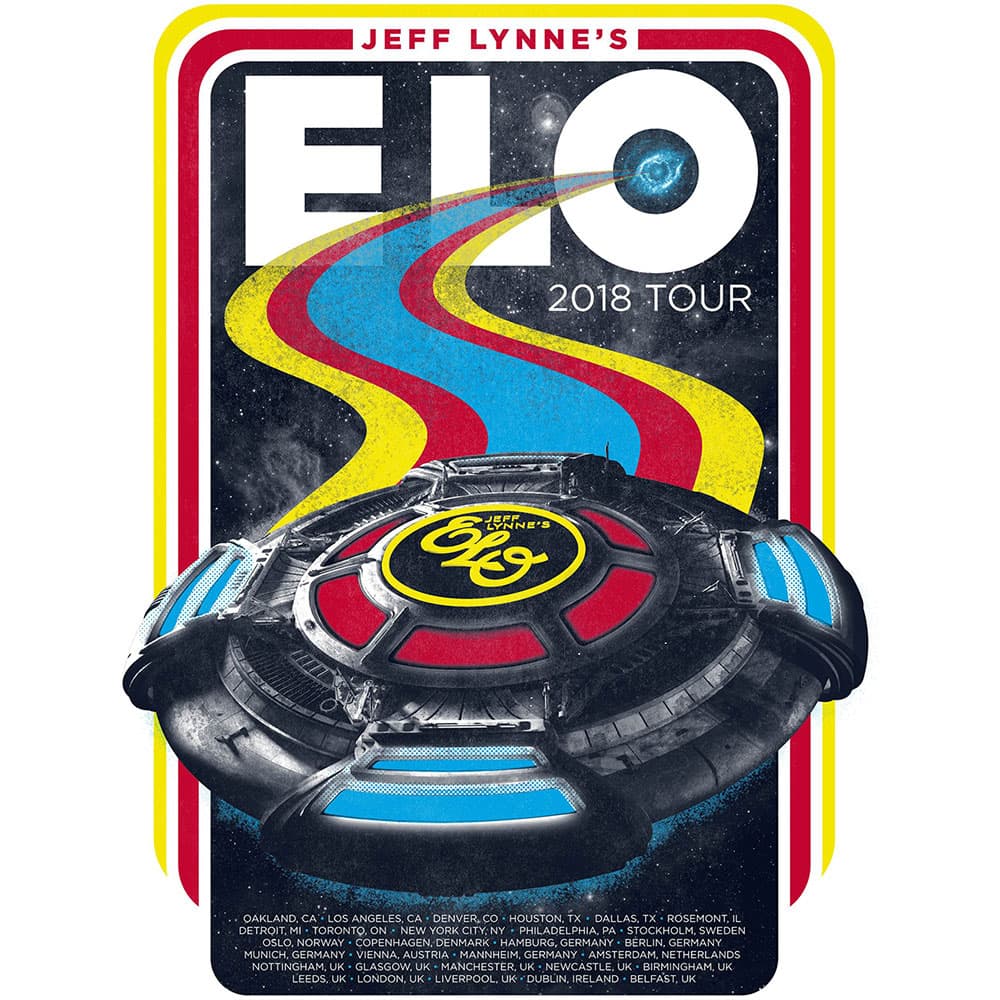 Plagát The Electric Light Orches - 2018 Tour