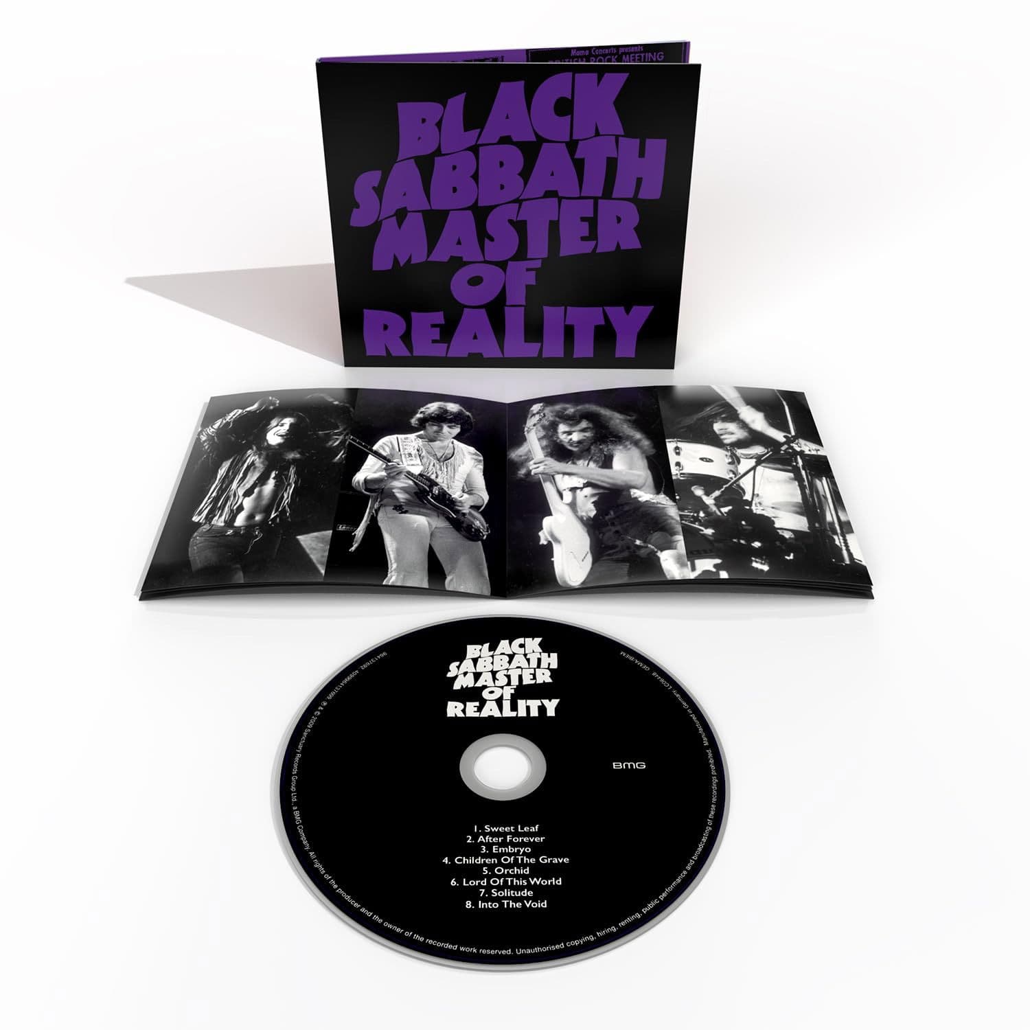 CD Black Sabbath - MASTER OF REALITY