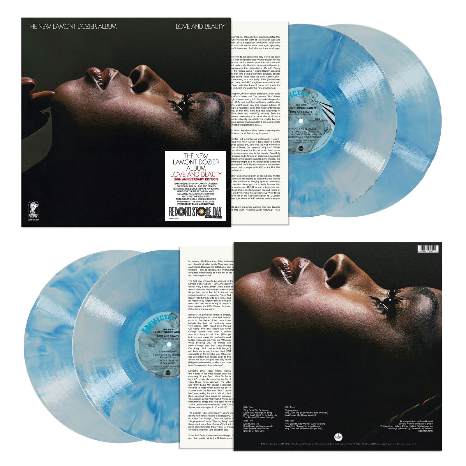 Vinyl Lamont Dozier - THE NEW LAMONT DOZIER ALBUM - LOVE AND BEAUTY