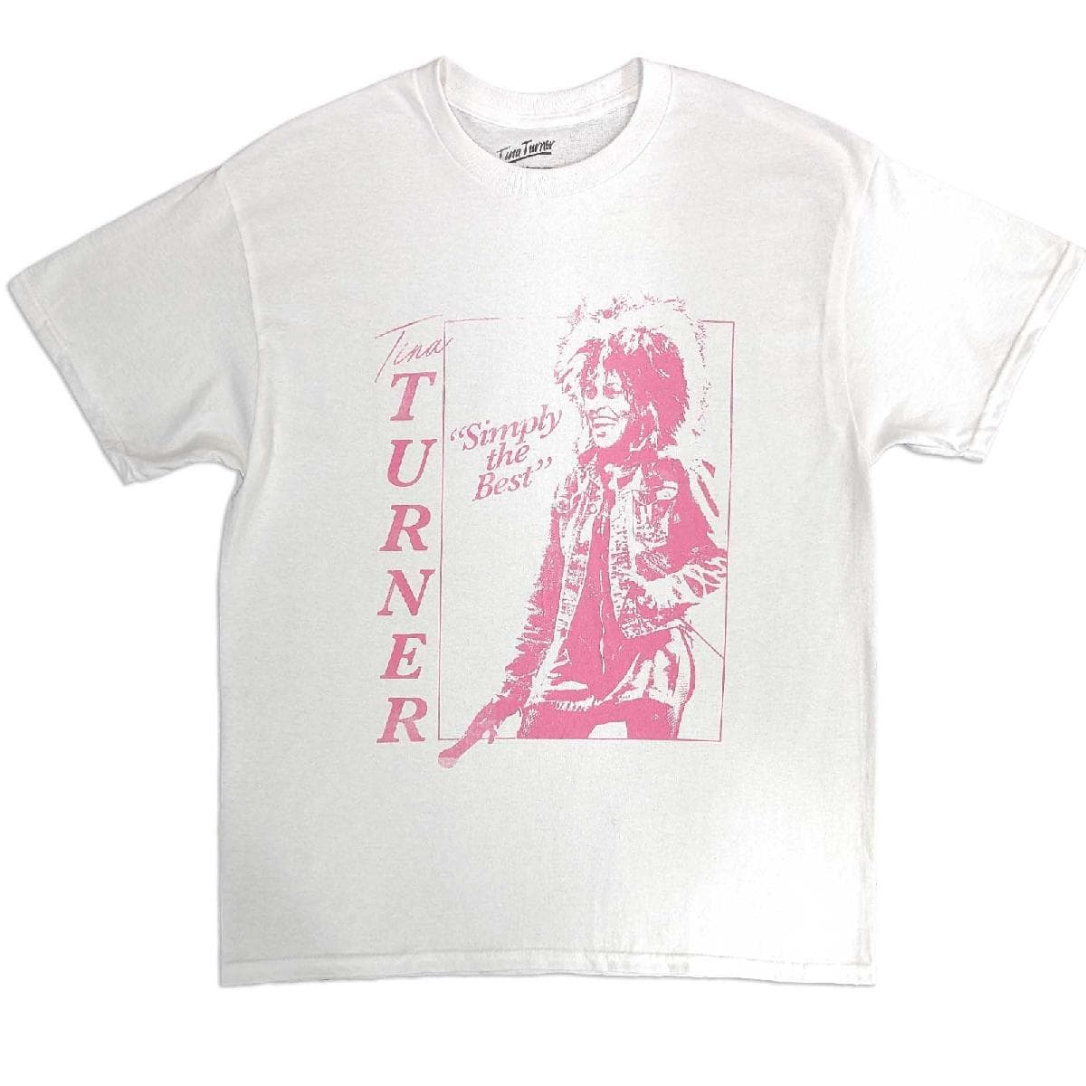 Tričko Tina Turner - The Best, Unisex,Biela,L