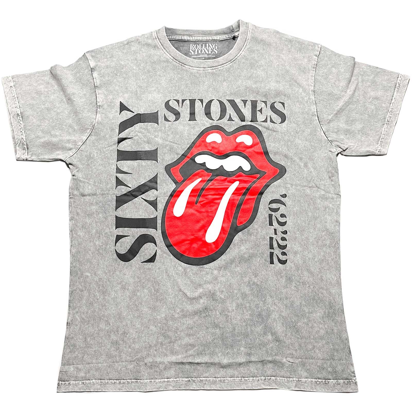 Tričko The Rolling Stones - Sixty Vertical, Unisex,Šedá,M