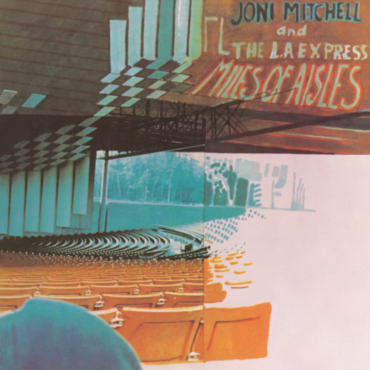 Vinyl Joni Mitchell - Joni Mitchell And The L.A. Express - Miles Of Aisles (Transparent Sea-Blue Vinyl) (Reissue)