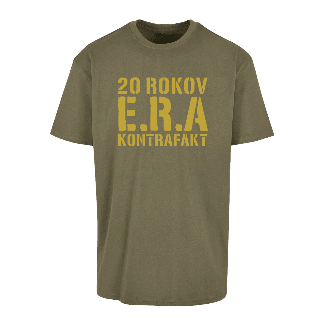 Tričko Kontrafakt - 20 Rokov E.R.A., Muž,Olivová,S