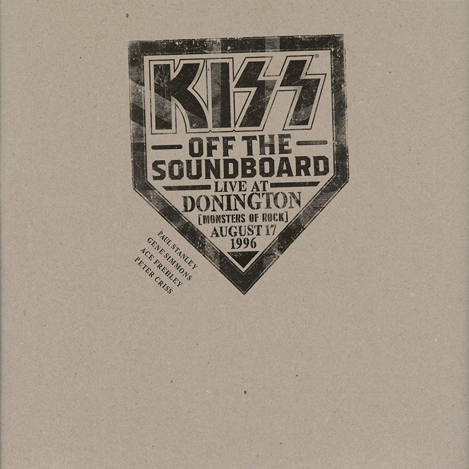 CD Kiss - Off The Soundboard: Live At Donington 1996
