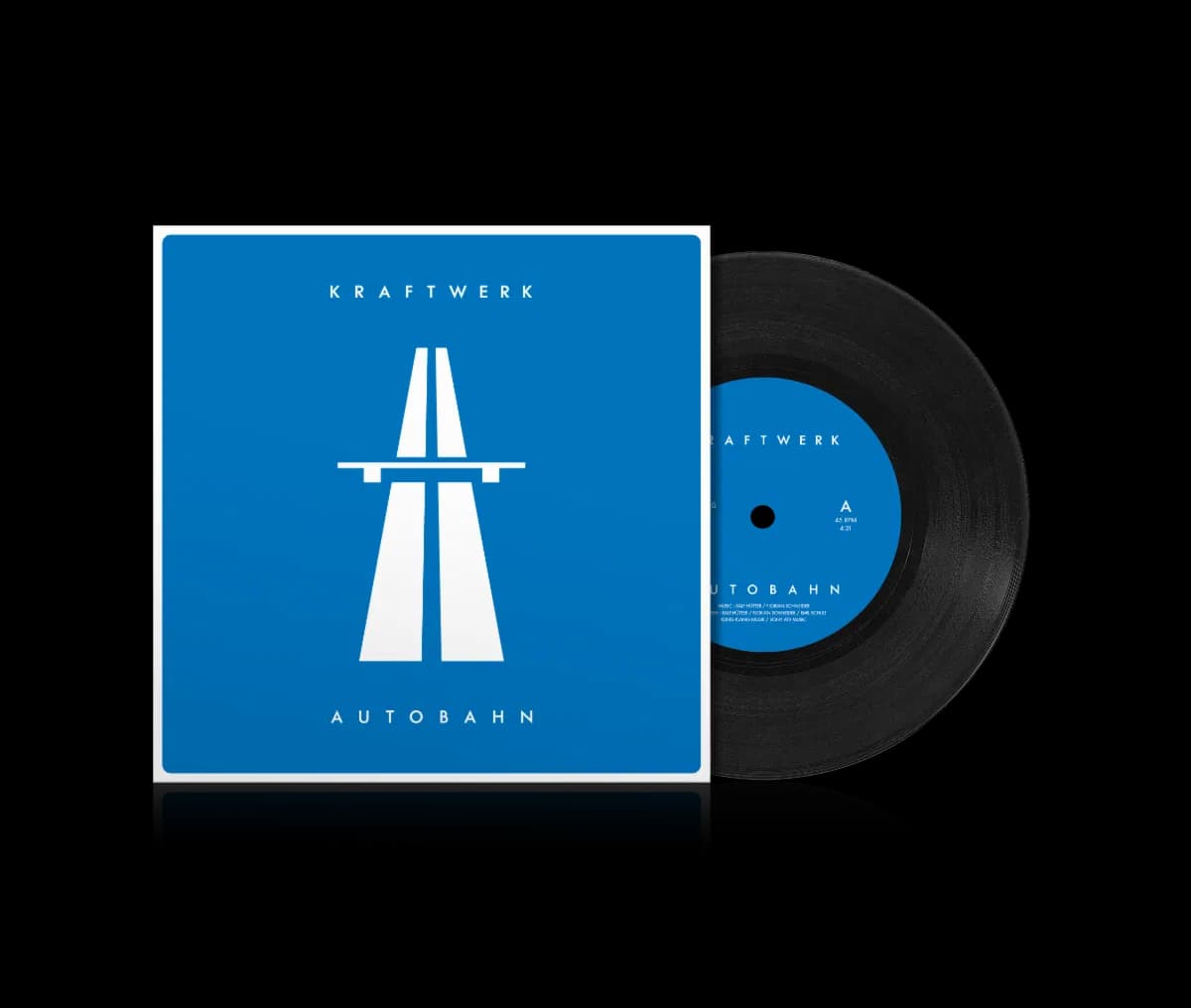 Vinyl Kraftwerk - Autobahn (50th Anniversary Edition) (7" Vinyl)
