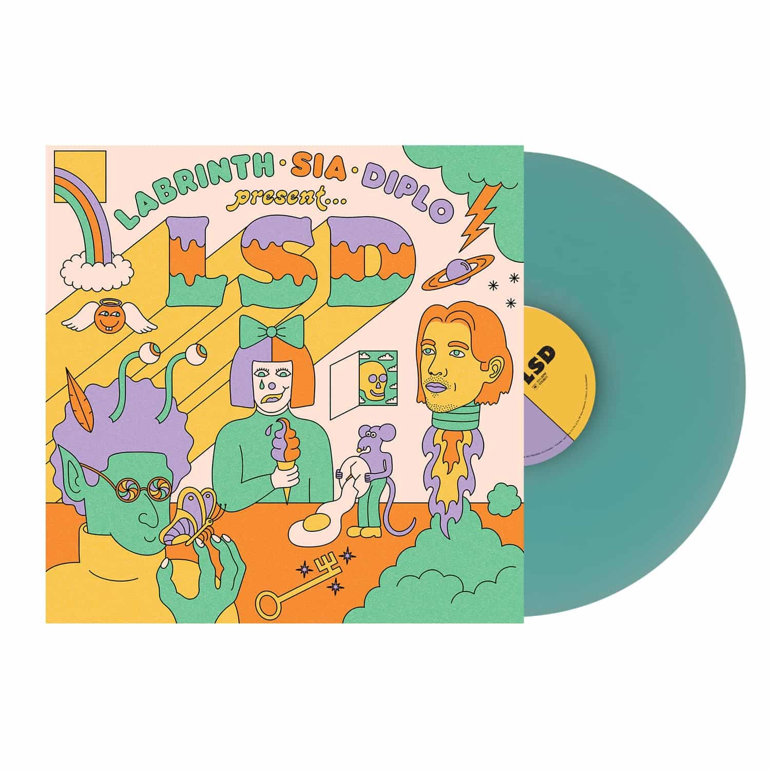 Vinyl Labrinth. Sia. Diplo. - Lsd (5th Anniversary Edition)