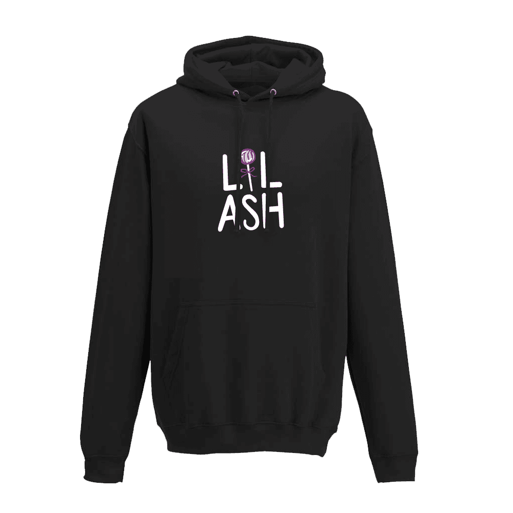 Mikina Lil Ash - Lollipop Hoodie, Unisex,Black,M
