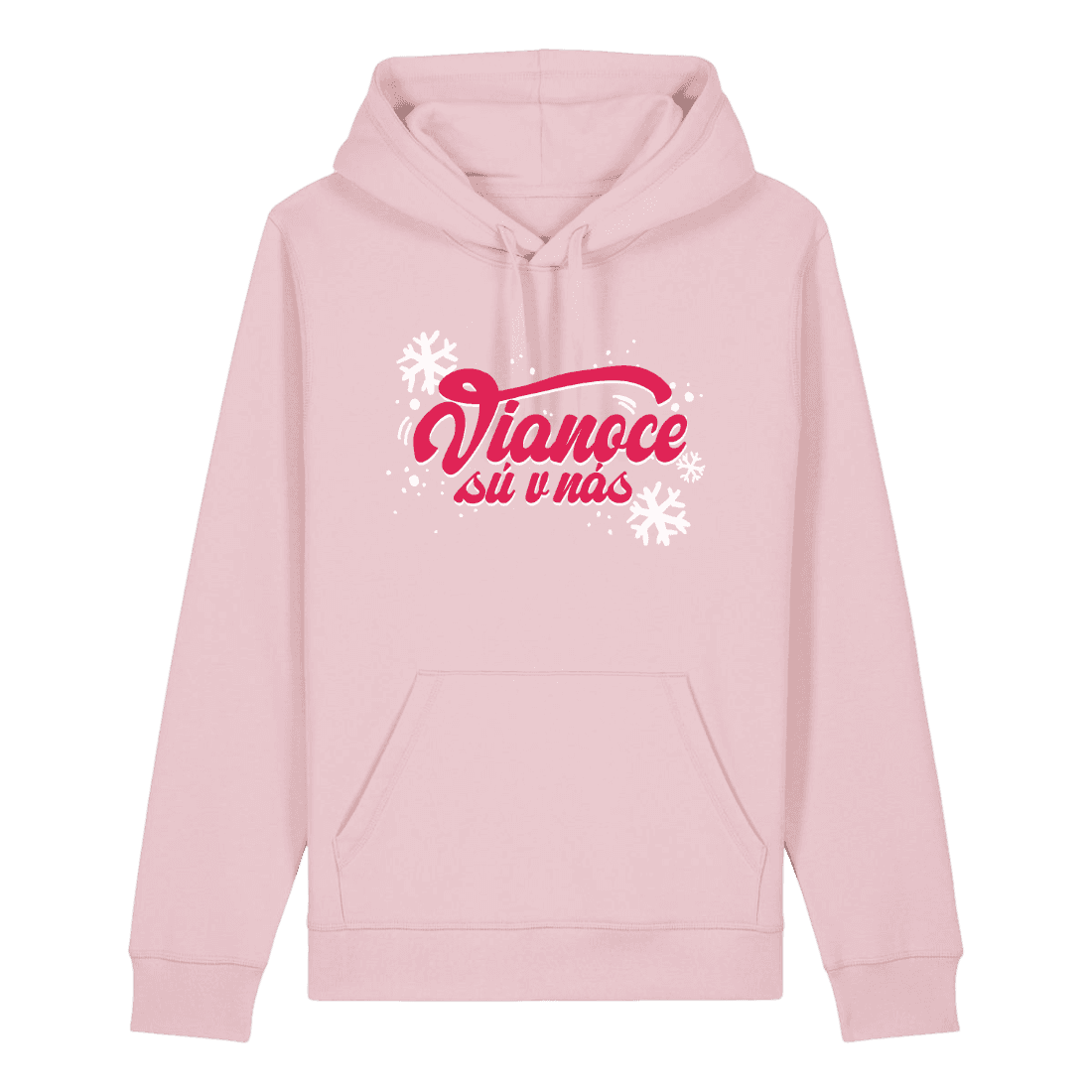 Mikina Mária Čírová - Vianoce sú v nás, Unisex,Cotton Pink,M