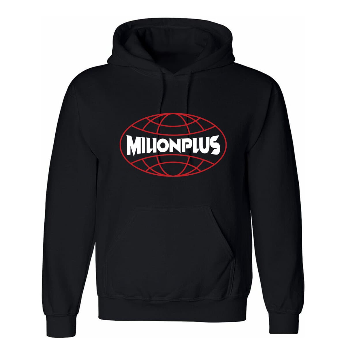 Mikina Milion+ - Milion Plus 2023, Muž,Čierna,L
