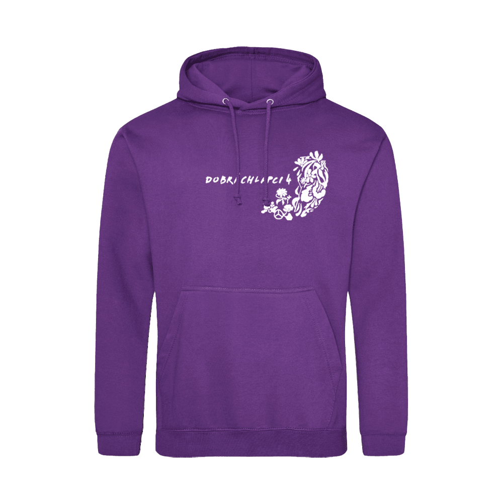 Mikina Moja Reč - Dobrí Chlapci 4, Unisex,Fialová,M