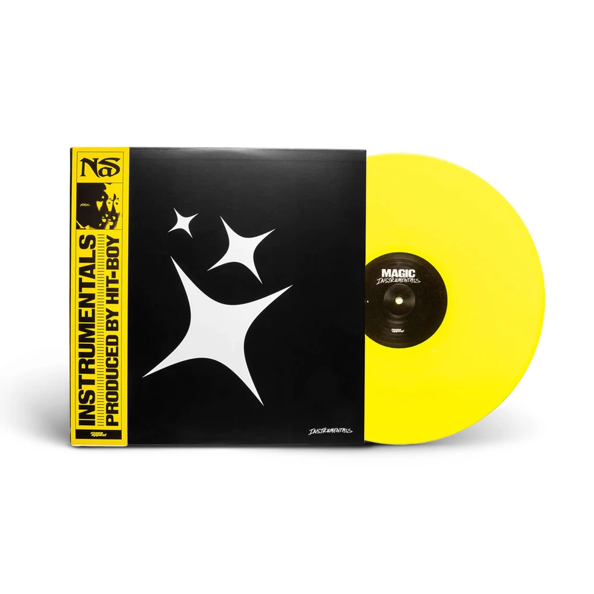Vinyl Nas - Magic (Instrumentals) (Yellow Vinyl)