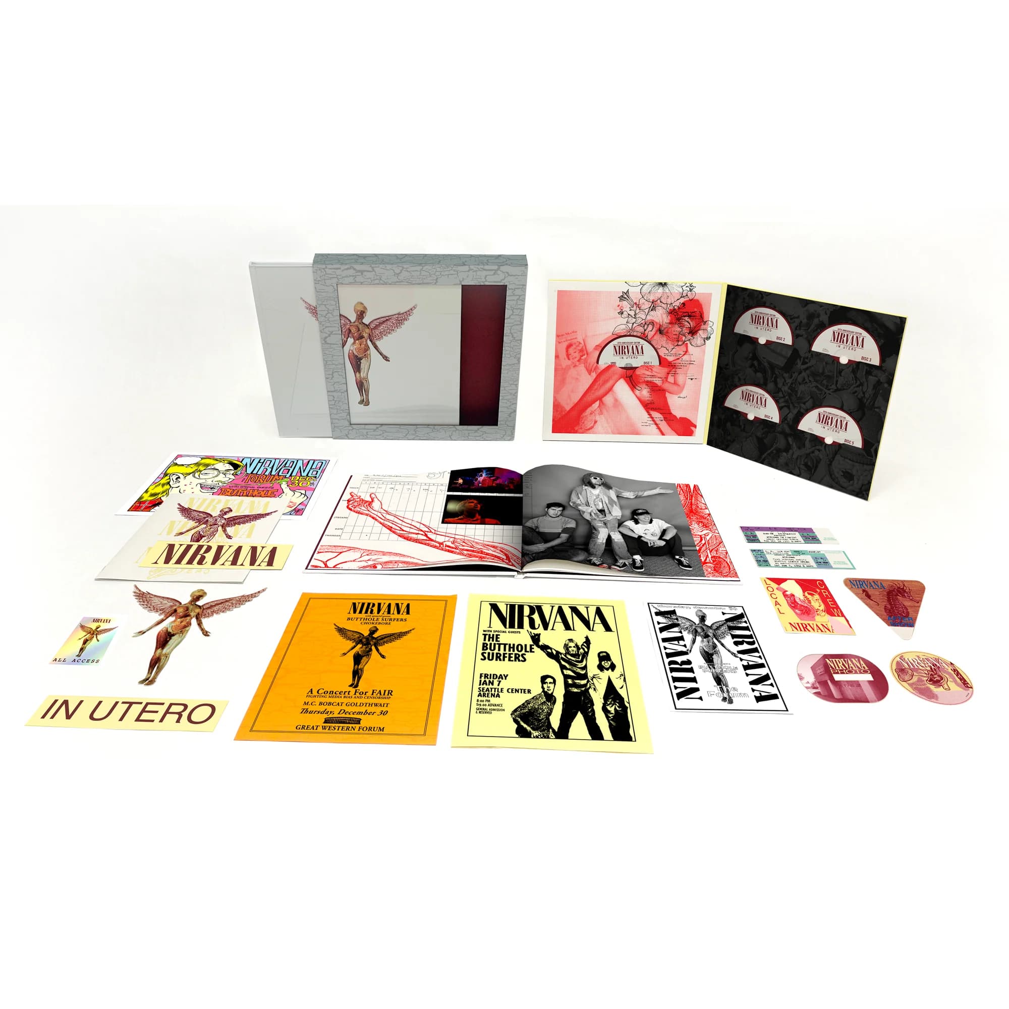 CD Nirvana - In Utero (30th Anniversary Super Deluxe Box Set Edition)
