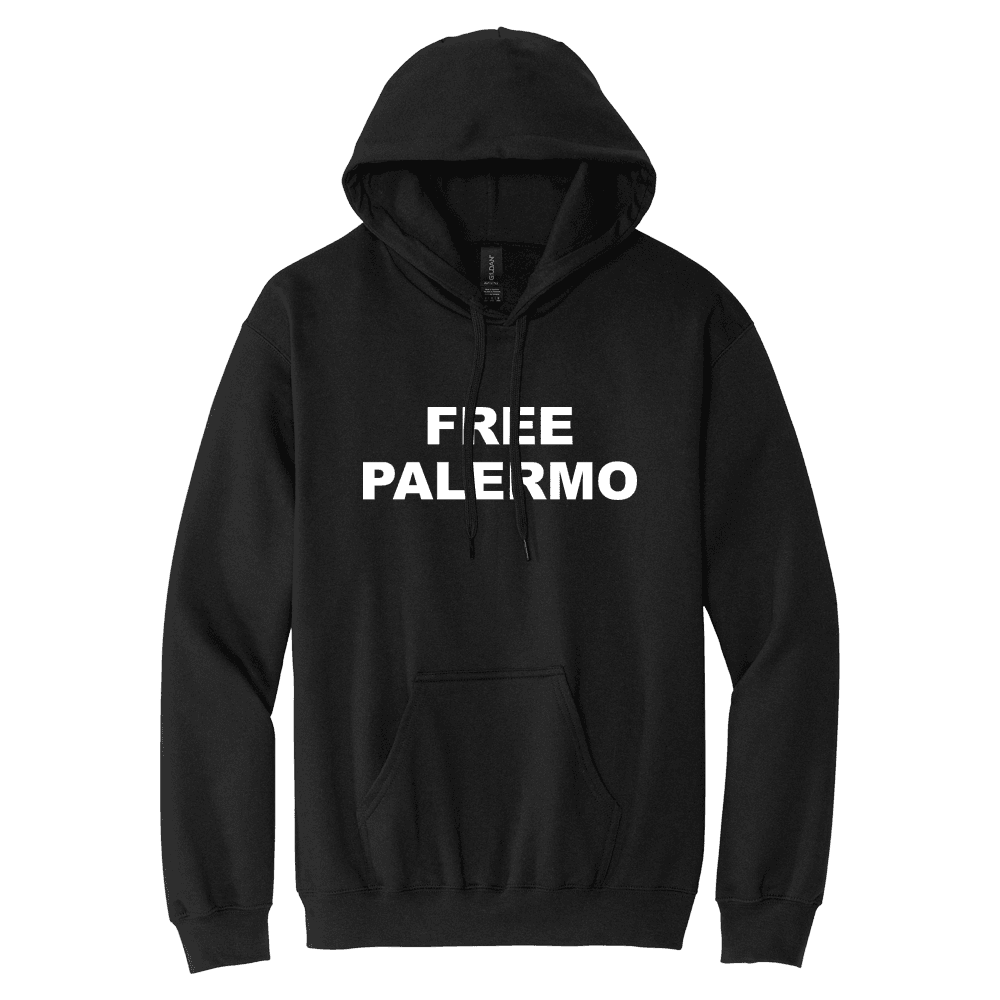 Mikina Palermo - FREE PALERMO HOODIE, Unisex,Čierna,S