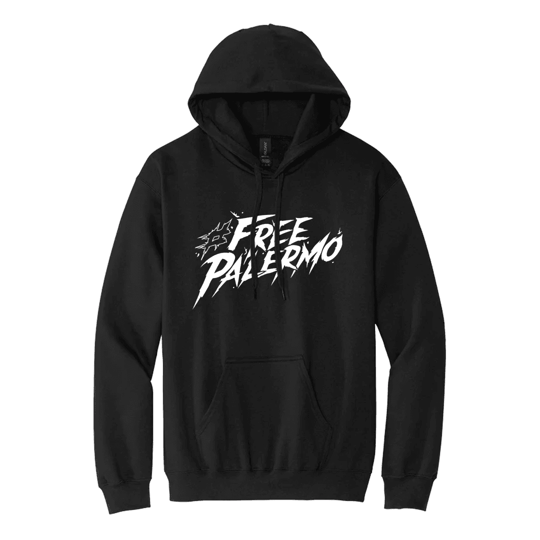 Mikina Palermo - Free Palermo 2025, Unisex,Čierna,M