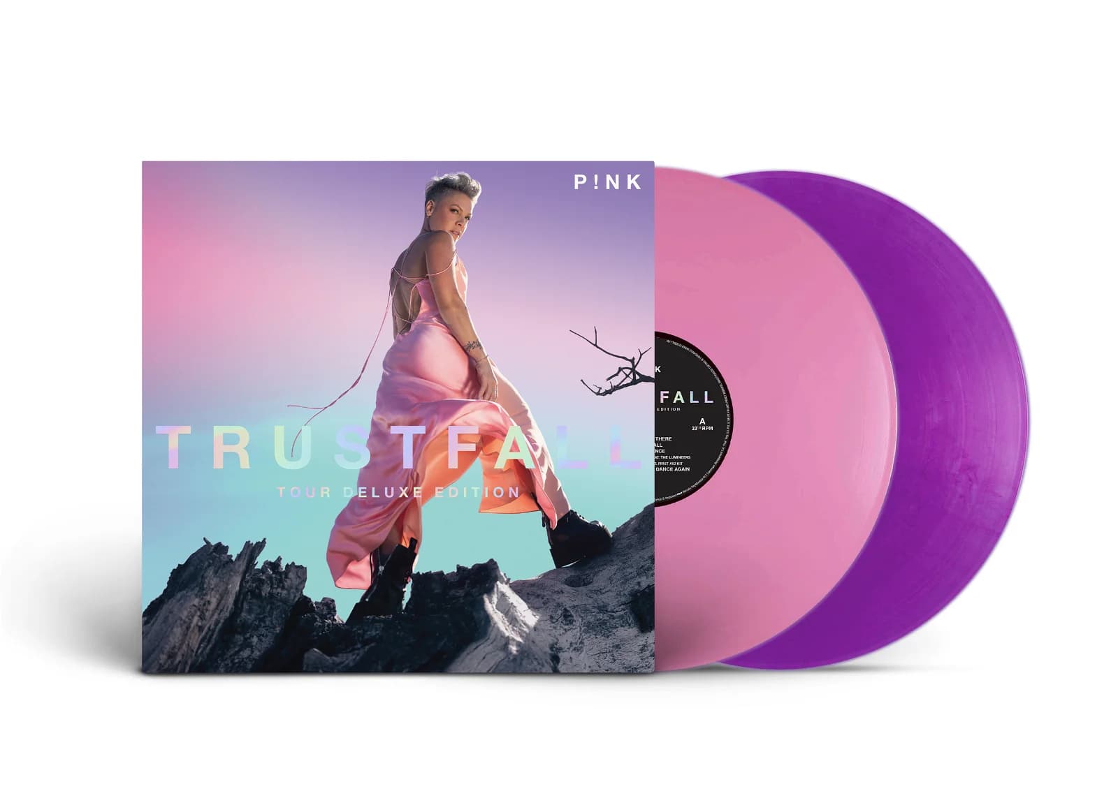 Vinyl Pink - Trustfall: Tour Deluxe Edition (Pink & Purple Vinyl)