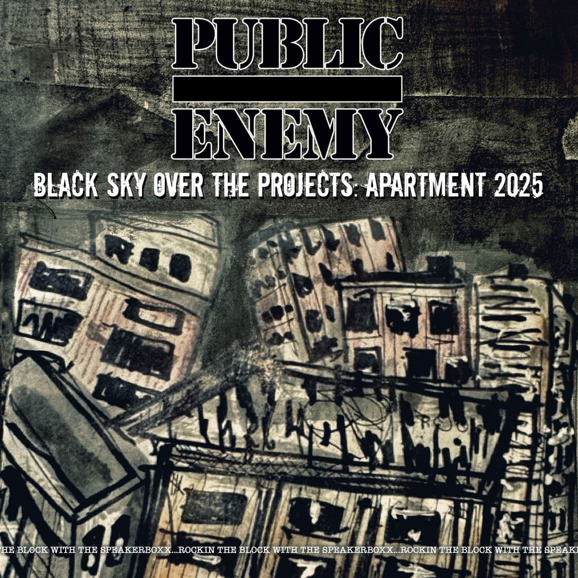 CD Public Enemy - Black Sky over the Projects: Apartment 2025