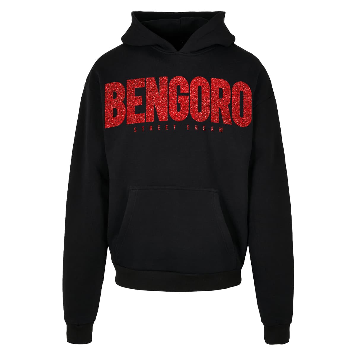 Mikina Rytmus - Bengoro Street Dream, Unisex,Čierna,M