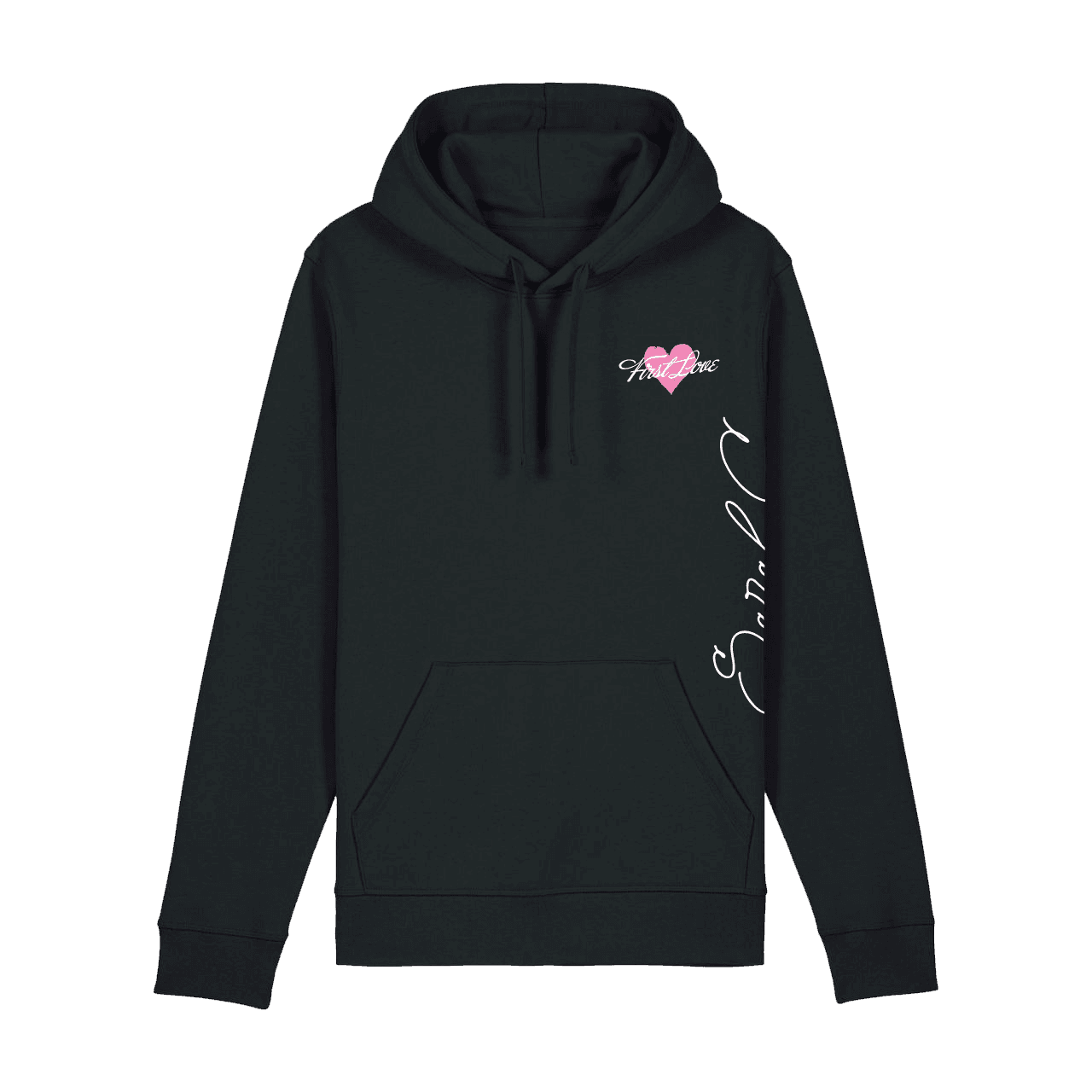 Mikina Sarah C - First Love, Unisex,Čierna,M