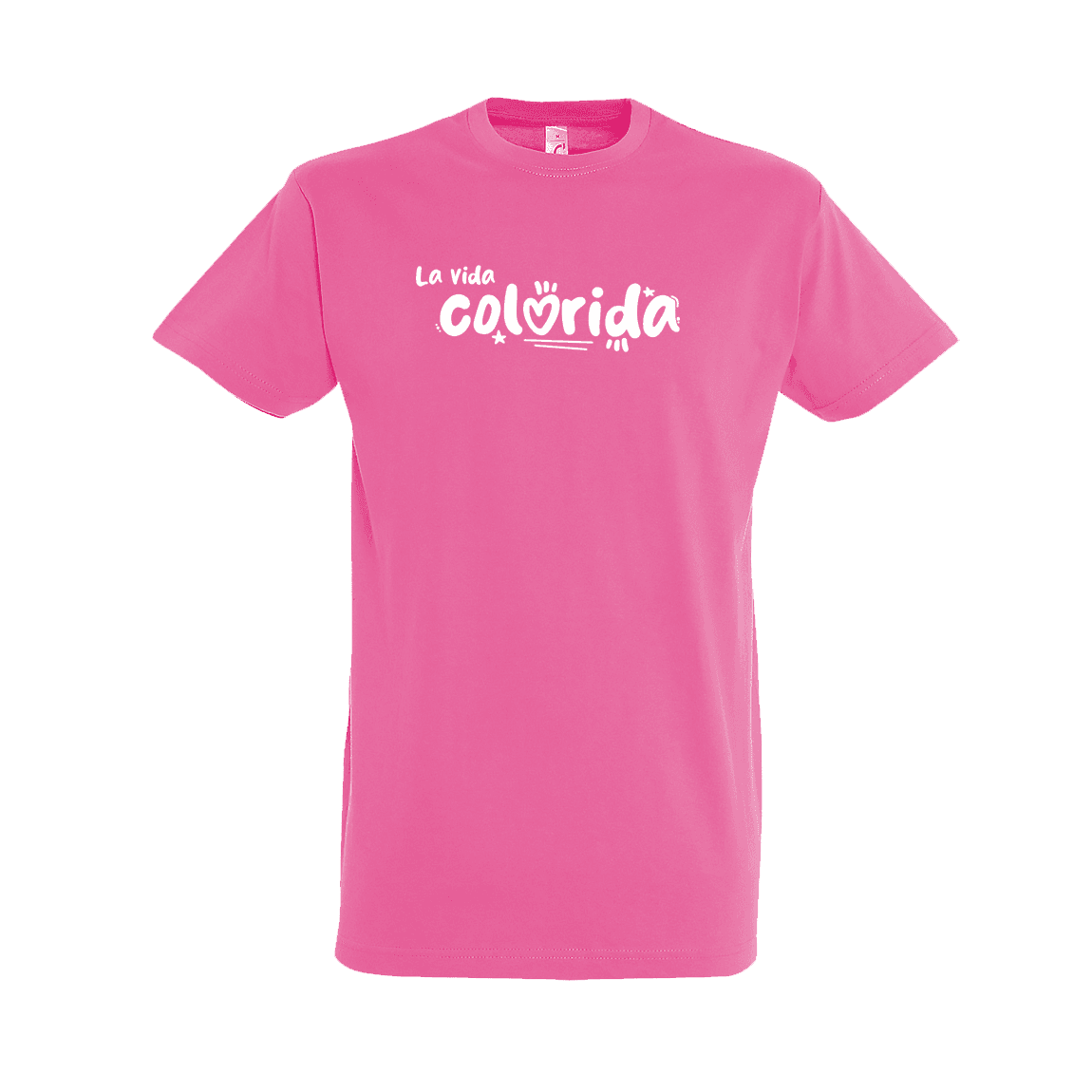 Tričko Sarah C - La vida colorida basic, unisex,Ružová,XL