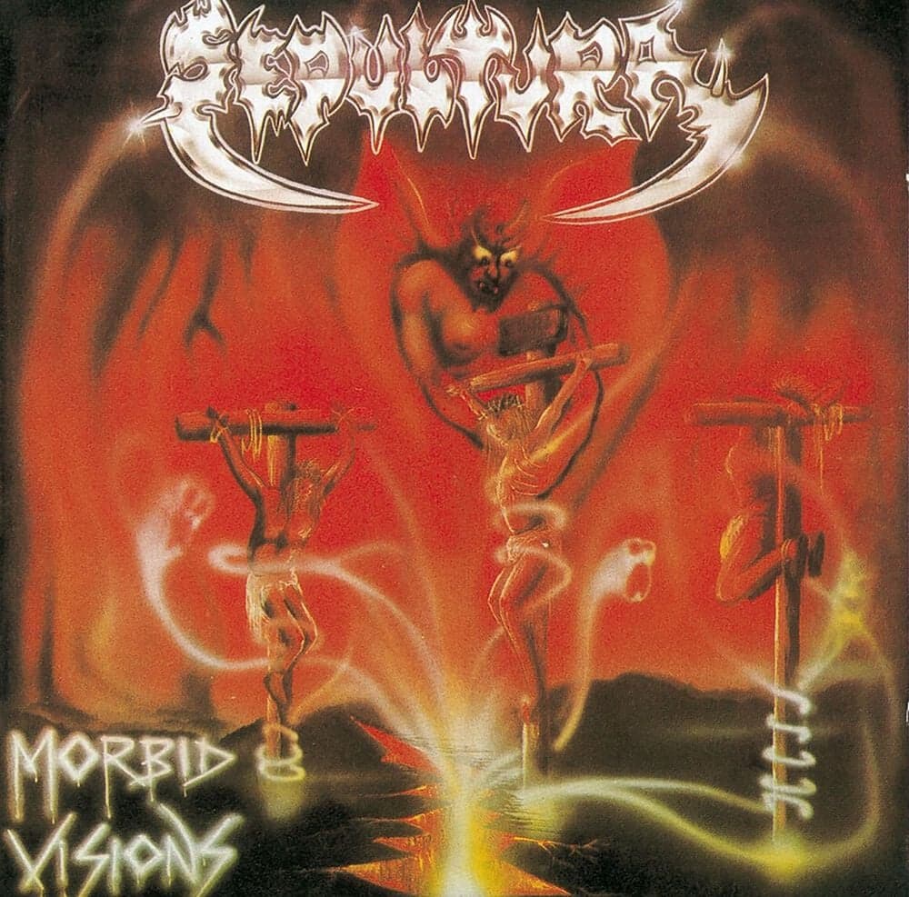 CD Sepultura - Morbid Visions / Bestial Devastation