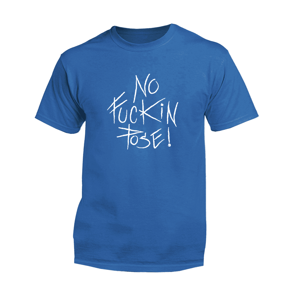 Tričko Tomy Kotty - No Fuckin Pose, Muž,Royal,S
