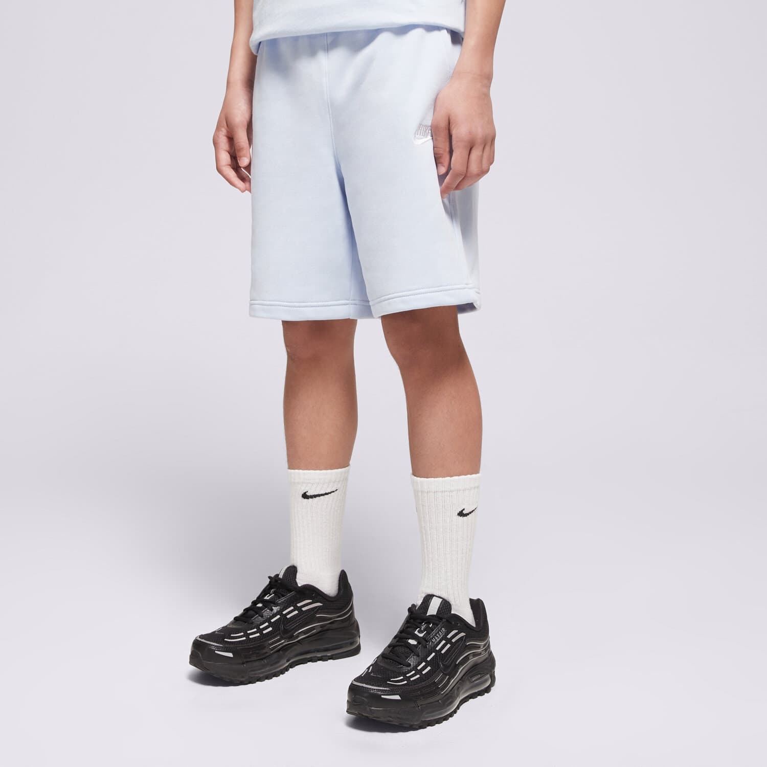 Nike K Nsw Club Ft Short Lbr Boy Modrá EUR 158-170