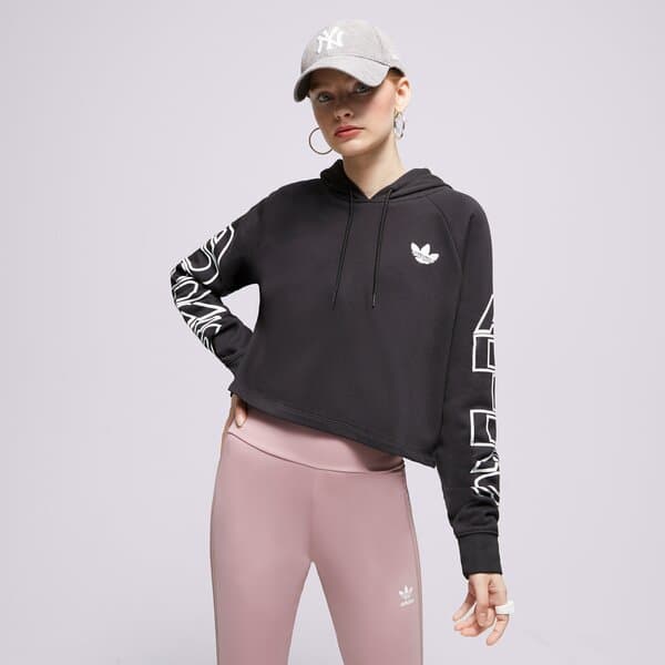 Adidas S Kapucňou H15775 Čierna EUR 34