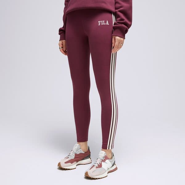 Fila Leggings Stripe Leggng Brg/pk Bordová EUR XXS