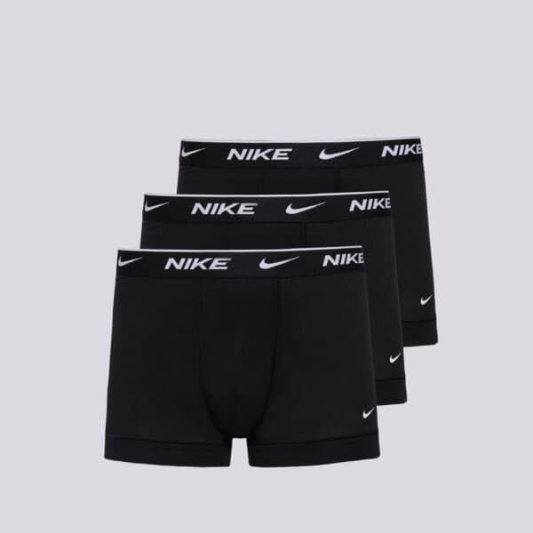 Nike Trenky 3 Pack Trunks Čierna EUR M