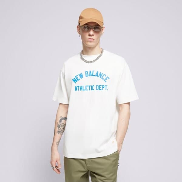 New Balance Sgh Athletic Dept Tee Biela EUR M
