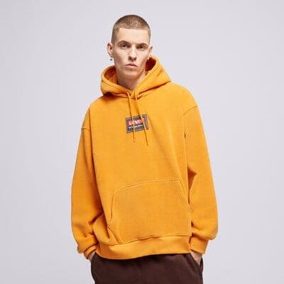 Levi's S Kapucňou Baby Tab Pf Horčicová EUR S