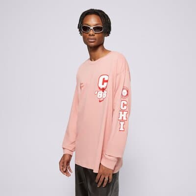 Nike Chi M Nk Cts Ogc Vsy Ls Tee Nba Červená EUR S