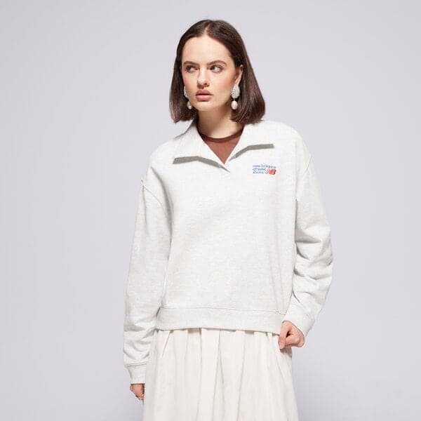 New Balance French Terry Polo Sivá EUR M