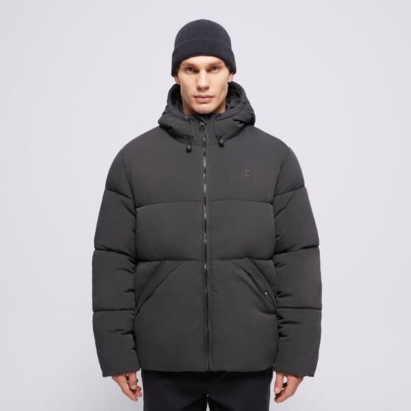 Champion Hooded Jacket Čierna EUR M