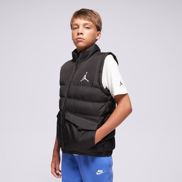 Jordan Jdb Puffer Filled Vest Boy Čierna EUR 132 - 147 cm