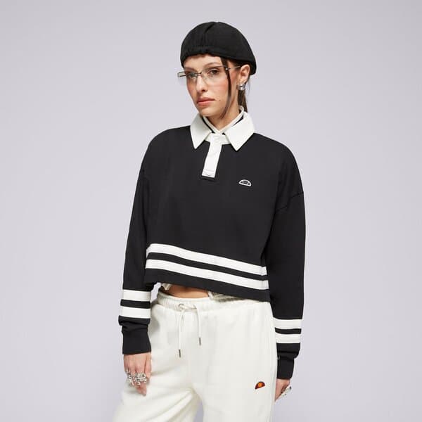 Ellesse Sombra Cropped Rugby Top Blk Čierna EUR 36