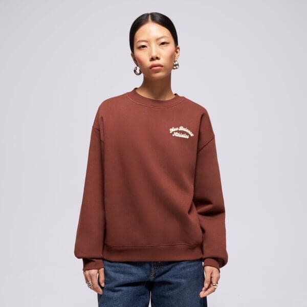 New Balance Linear Heritage Fleece Crew Hnedá EUR S