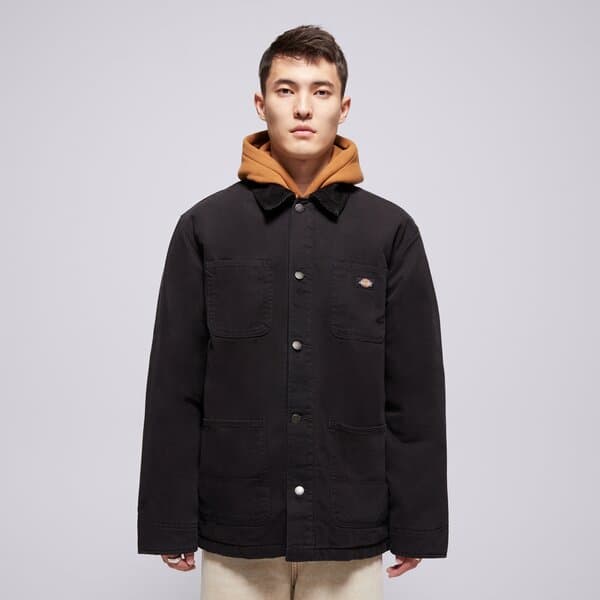Dickies Chore Jacket Lined Canvas Čierna EUR M