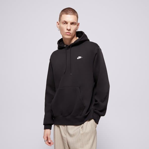 Nike S Kapucňou M Nk Club Bb Po Hoodie Čierna EUR M