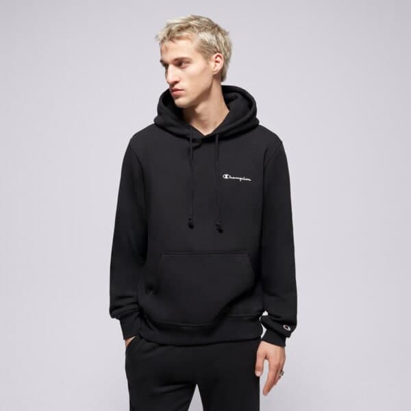 Champion S Kapucňou Hooded Sweatshirt Čierna EUR L