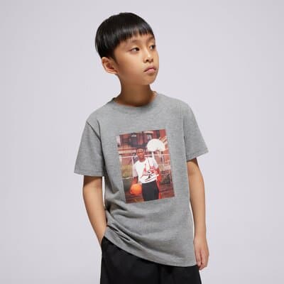 Jordan Jdb Mj Brand Photo Ss Crew Boy Sivá EUR 128 -132 cm