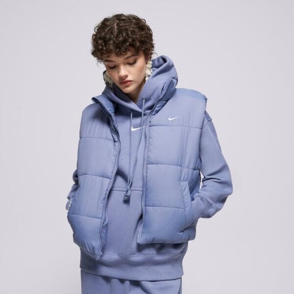 Nike W Nsw Tf Synfl Nk Clsc Vest Modrá EUR M