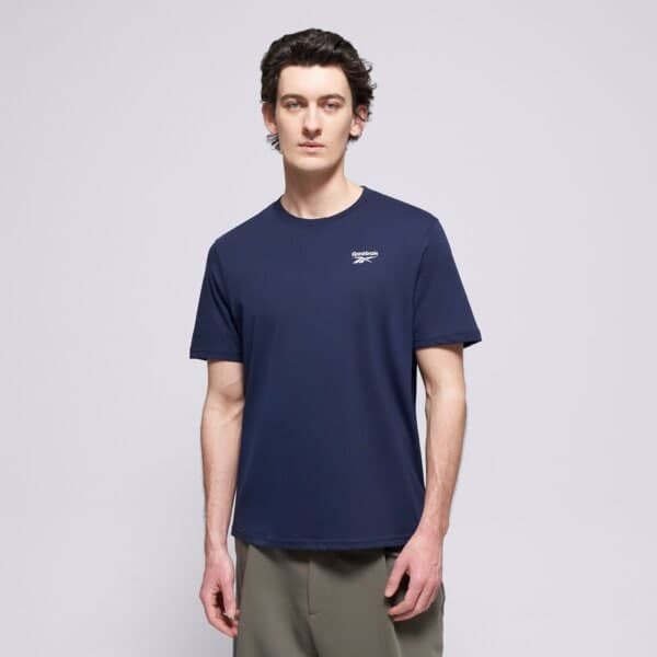 Reebok Cody Small Logo Crew Neck Ss Tee Tmavomodrá EUR M