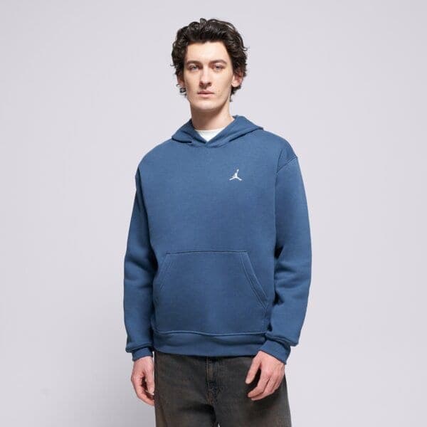 Jordan S Kapucňou Jordan Brooklyn Fleece Modrá EUR S